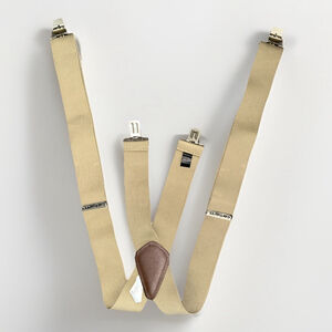 Carhartt Unisex 52 Adjustable Heavy Duty Wide Elastic Strap Khaki Suspenders